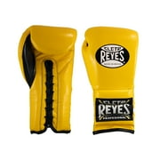 Cleto Reyes Training Gloves with Laces for Men and Women 16oz., Brilliant Yellow