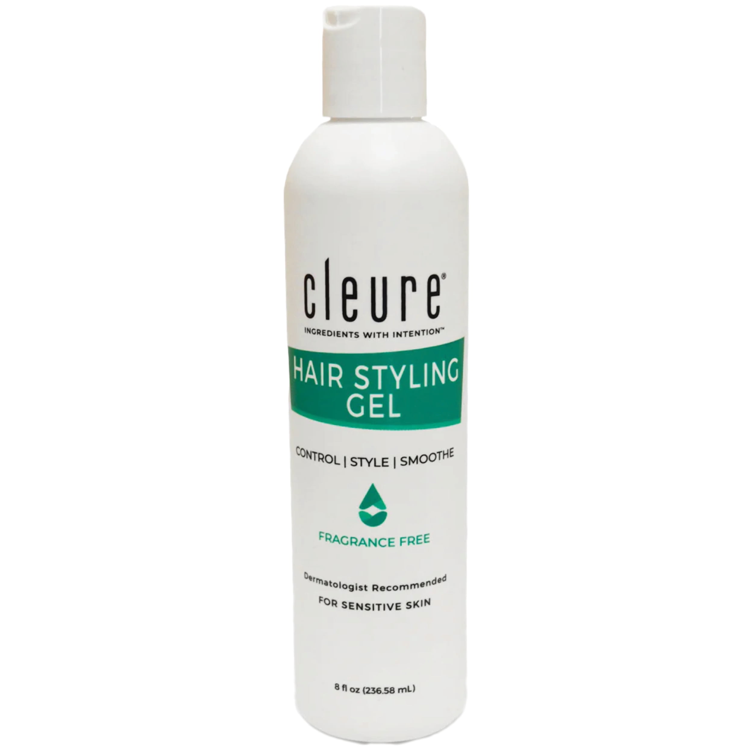 Cleure Lightweight Hair Styling Gel Hypoallergenic, Fragrance Free
