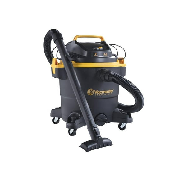 Vacmaster VJF912PF 0202 Professional Wet/Dry Vacuum, 4.5 Peak HP, 9 Gallon - Quantity 1