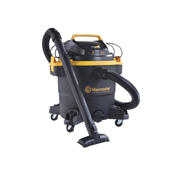 Vacmaster VJF912PF 0202 Professional Wet/Dry Vacuum, 4.5 Peak HP, 9 Gallon - Quantity 1