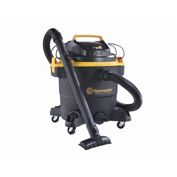 Vacmaster VJF912PF 0202 Professional Wet/Dry Vacuum, 4.5 Peak HP, 9 Gallon - Quantity 1