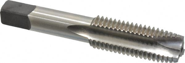 Aceteel 3/4-10 UNC Titanium-Coated HSS Machine Tap – Right-Hand Straight Flute Thread Tap For Through & Shallow Blind Holes – 1-Piece