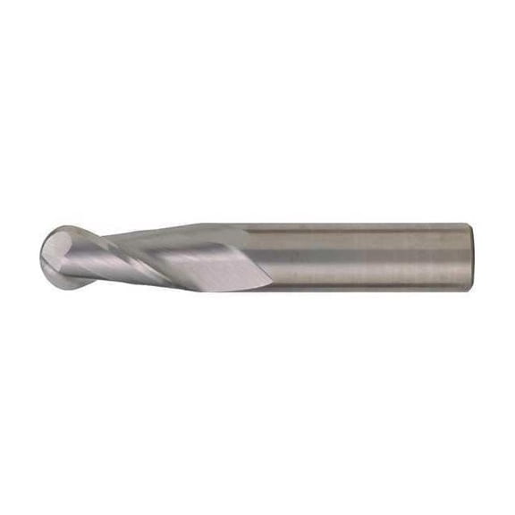 Cleveland Ball End Mill, 0.5 in, Carbide C60956