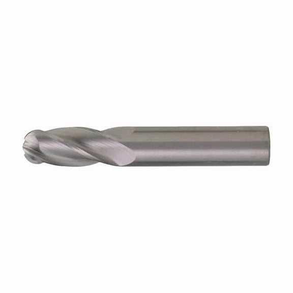 Cleveland Ball End Mill, 0.5 in, Carbide C63561