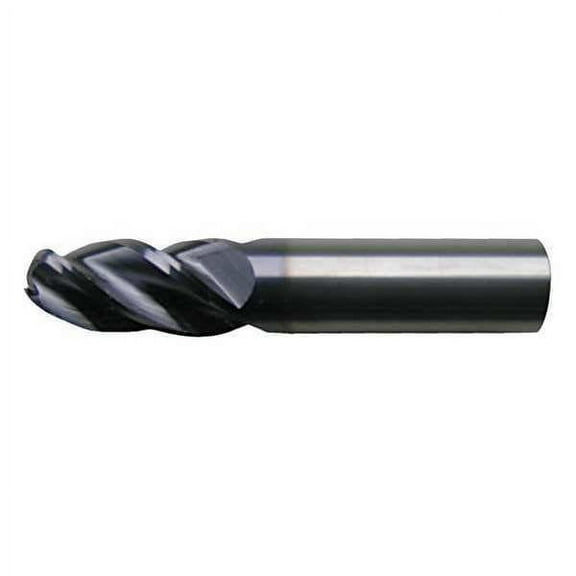 Cleveland Ball End Mill, 0.25 in, Carbide C80110