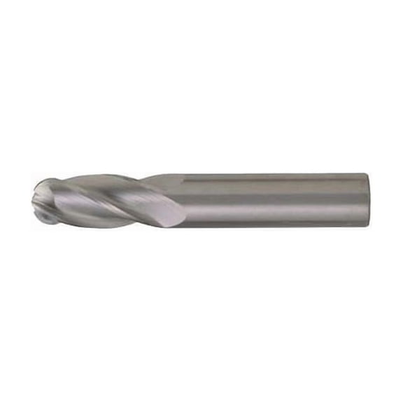 Cleveland Ball End Mill, 0.125 in, Carbide C83523