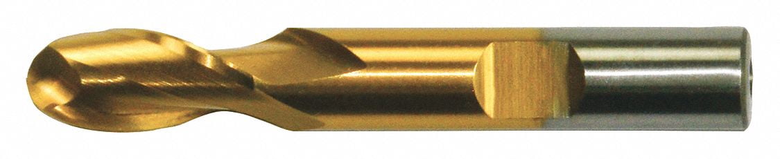 Cleveland Ball End Mill,Single End,5/16
