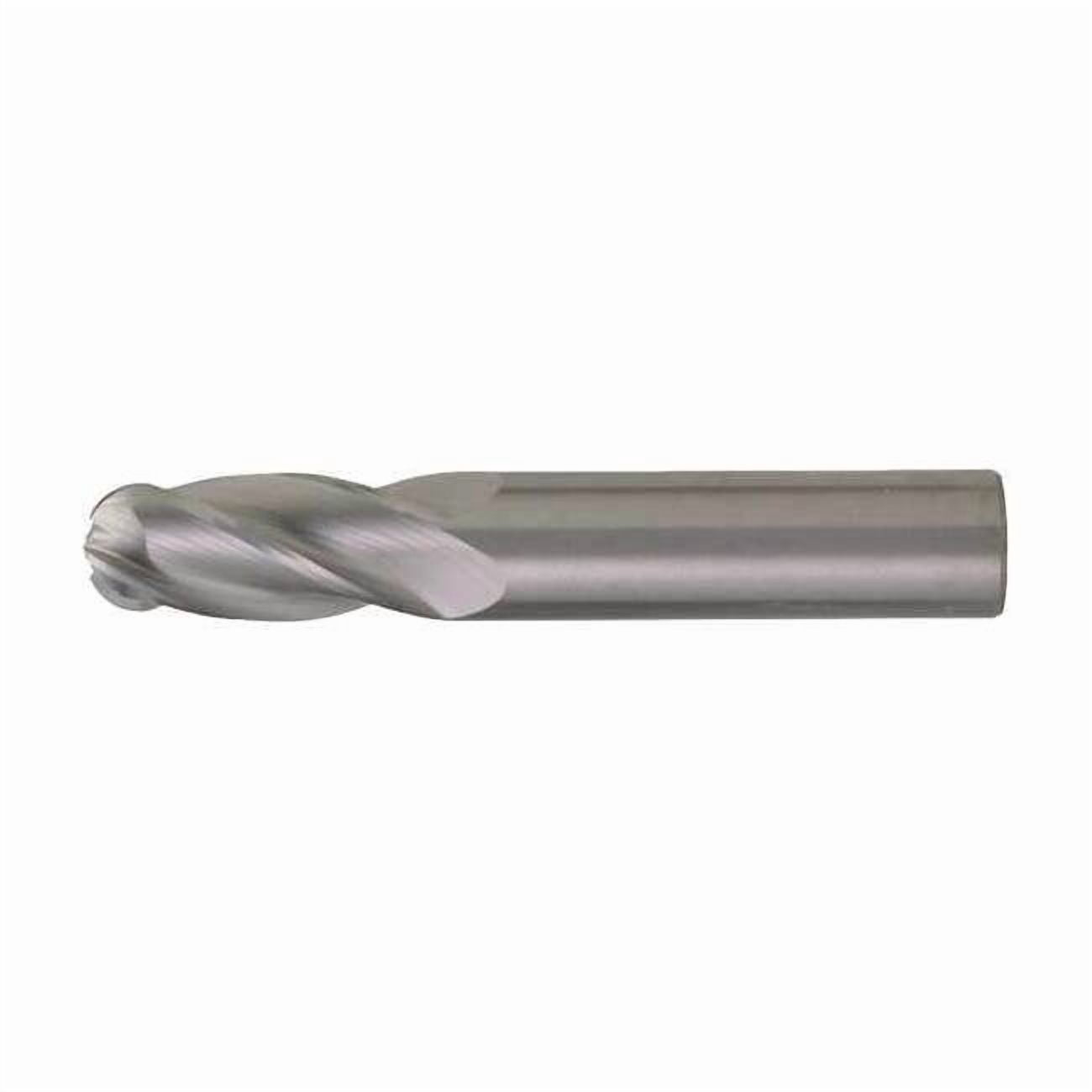 Cleveland Ball End Mill, 0.0781 in, Carbide C63515