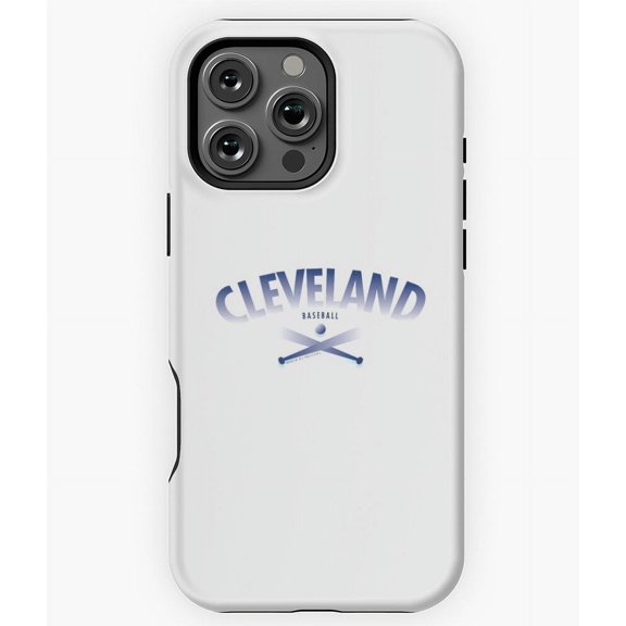 Cleveland Baseball Sports Fan Phone Case for iPhone 16 15 14 13 12 11 Pro Max
