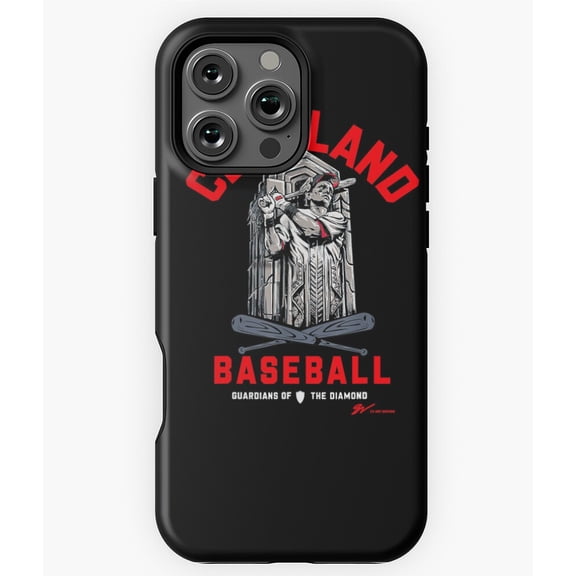 Cleveland Baseball Vintage Guardian Phone Case for iPhone 16 15 14 13 12 11 Pro Max