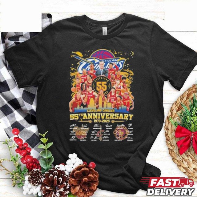 Cleveland Basketball Team 55Th Anniversary 1970 2025 Signatures Shir