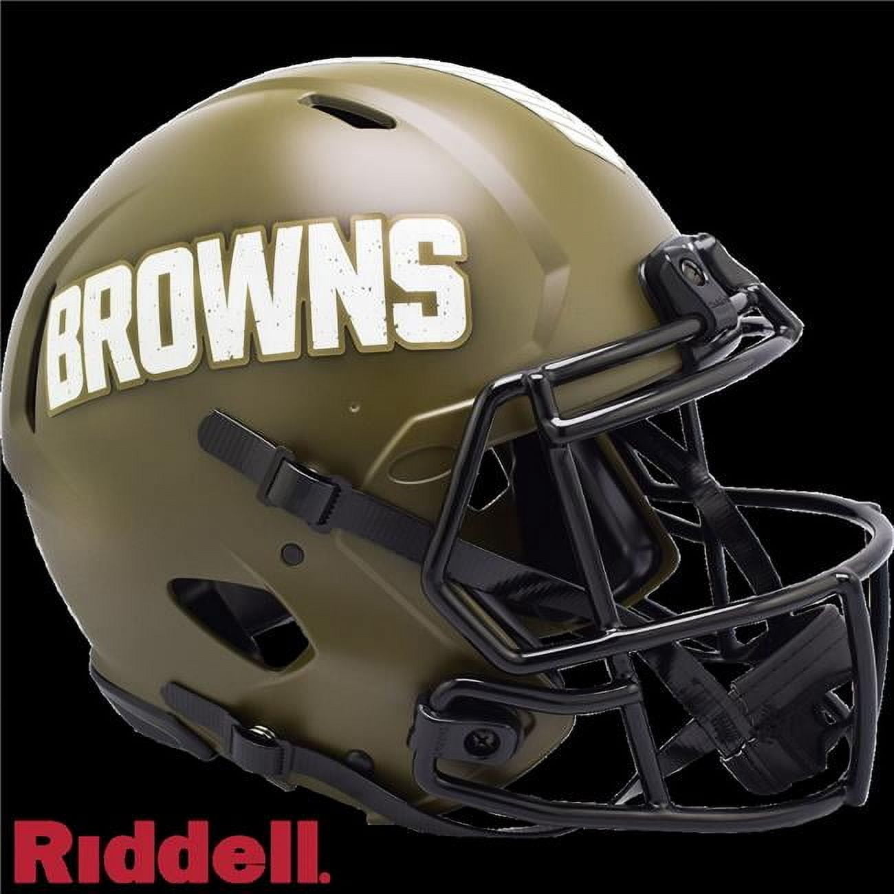 Cleveland Browns 2022 Salute To Service Riddell NFL Authentic Speed Full Size Helmet