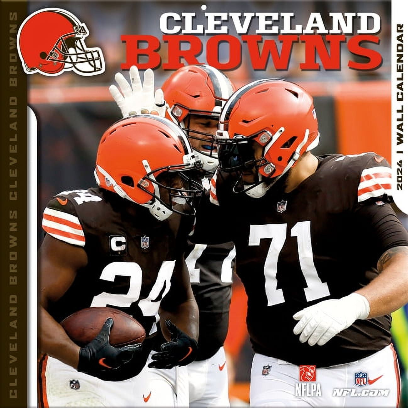 Cleveland Browns 2024 12x12 Team Wall Calendar (Other)