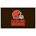thumbnail image 1 of Cleveland Browns 3' x 5' Indoor/Outdoor Welcome Rug, 1 of 2