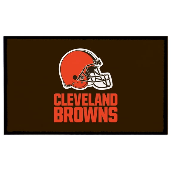 Cleveland Browns 3' x 5' Indoor/Outdoor Welcome Rug