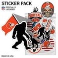 thumbnail image 1 of Cleveland Browns Assorted Sticker Pack, 1 of 1