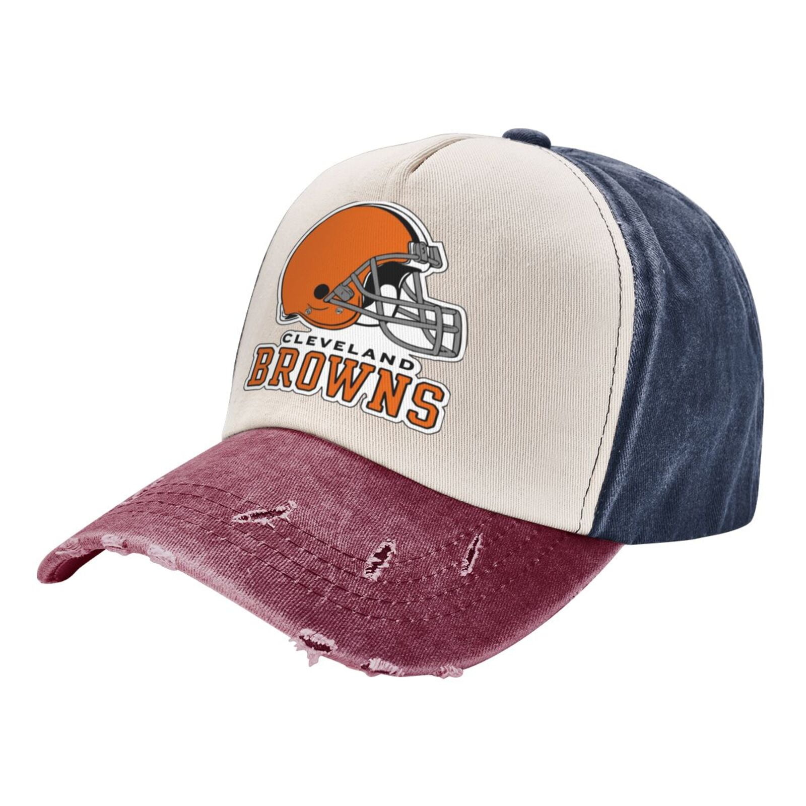 Cleveland-Browns Baseball Cap Adjustable Hat Sun Shade Peaked Cap ...