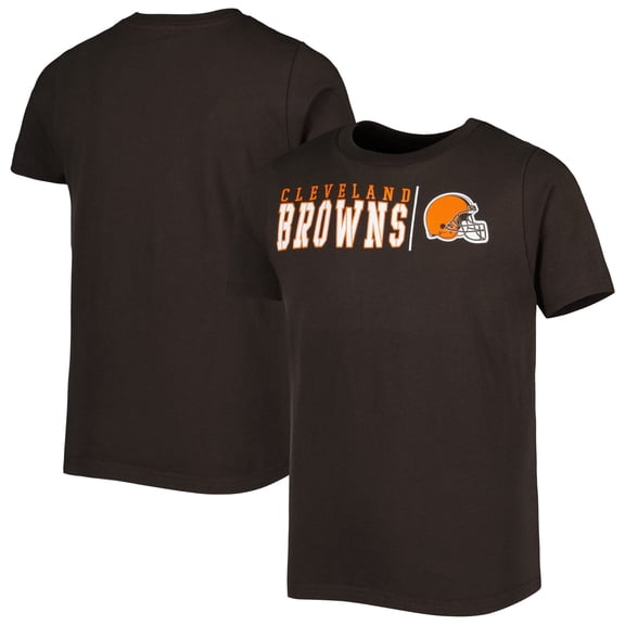 Cleveland Browns Boys 4-18 SS Cotton Tee 9K1BXFFAU XL14/16