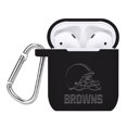 thumbnail image 1 of Cleveland Browns Debossed Silicone AirPods Case Cover, 1 of 2
