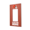 thumbnail image 1 of Cleveland Browns Football Design Single Rocker Light Switch Plate, 1 of 4