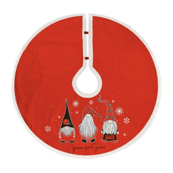 Cleveland Browns Gnome Tree Skirt