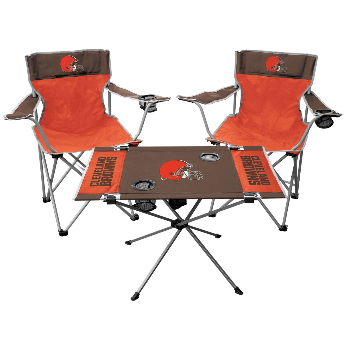 Cleveland Browns Rawlings Tailgate Table & Chairs Set 