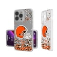 thumbnail image 1 of Cleveland Browns iPhone Clear Case with Confetti Design, 1 of 6