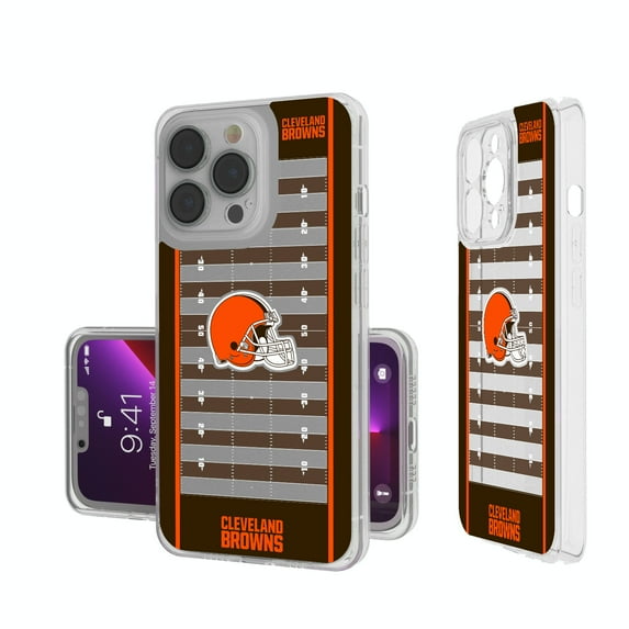 Cleveland Browns iPhone Clear Field Design Case