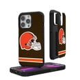 thumbnail image 1 of Cleveland Browns iPhone Rugged Stripe Design Case, 1 of 3