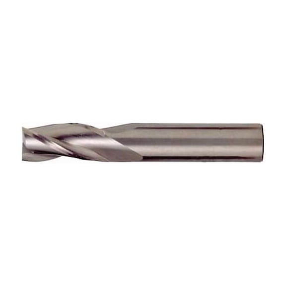 3-Flute Carbide Square Single GP End Mill  CEM-SE-3-TA TiAlN 1/16x1/8x1/4x1-1/2
