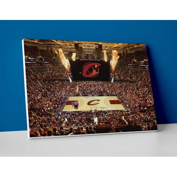 Cleveland Cavaliers Arena Poster or Gallery Canvas Wall Art