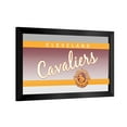 thumbnail image 1 of Cleveland Cavaliers Hardwood Classics Ready-To-Hang Black Framed Wall Mirror, 1 of 4