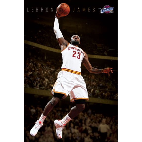 Cleveland Cavaliers - Lebron James 2014 Poster Print (24 x 36)