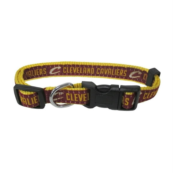 Cleveland Cavaliers Pet Collar by Pets First - Large