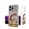 thumbnail image 1 of Cleveland Cavaliers iPhone Glitter Case with Confetti Design, 1 of 1