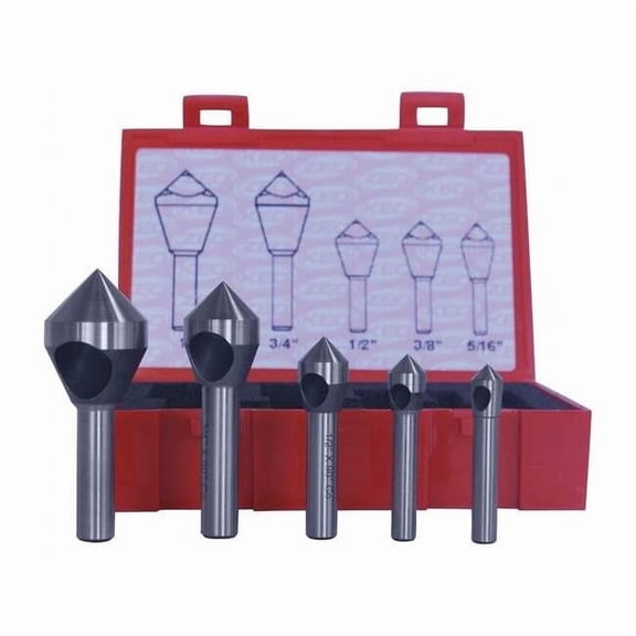Countersink/Deburring Tool Set,5 Pieces C94594