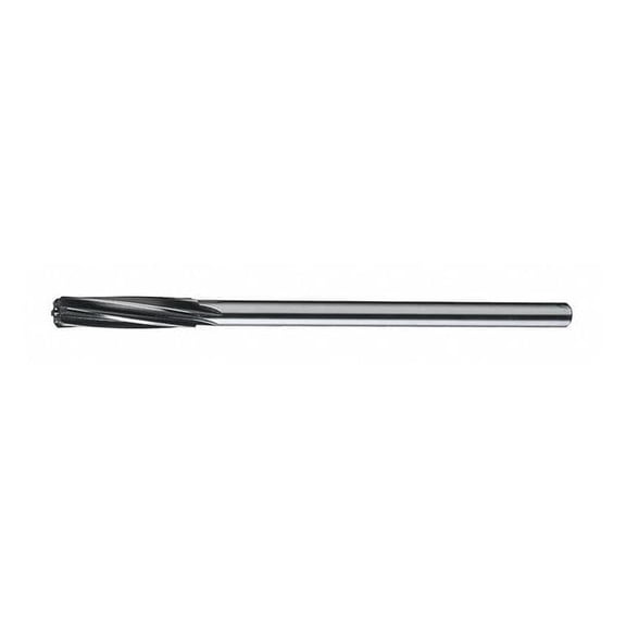 Cleveland Chucking Reamer,1/2" Size,HSS,Spiral C30268