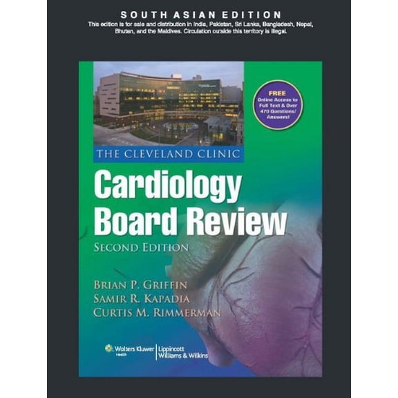 Pre-Owned Cleveland Clinic Cardiology Board Review with Solution Code, 9788184738285, 8184738285, Paperback, 2nd edition
