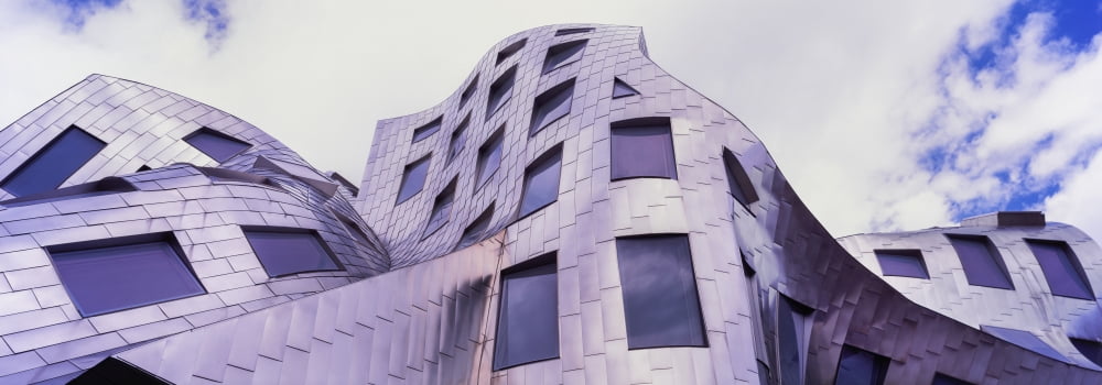 Cleveland Clinic Lou Ruvo Center for Brain Health Las Vegas Nevada USA Canvas Art - Panoramic Images (35 x 12)