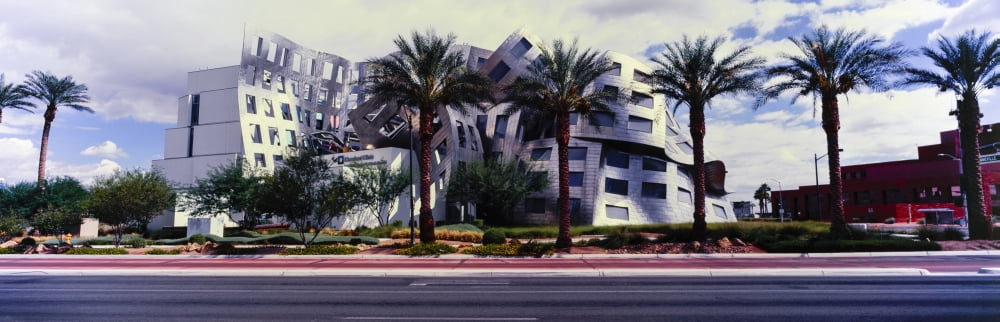 Cleveland Clinic Lou Ruvo Center for Brain Health Las Vegas Nevada USA Canvas Art - Panoramic Images (36 x 12)