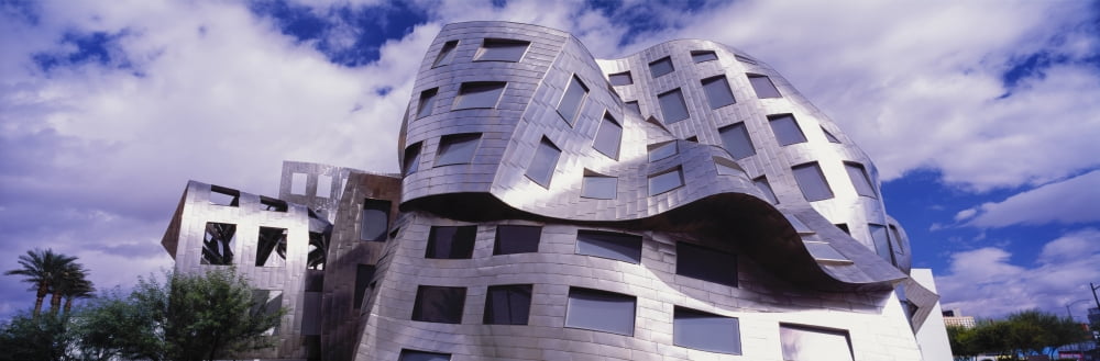 Cleveland Clinic Lou Ruvo Center for Brain Health Las Vegas Nevada USA Canvas Art - Panoramic Images (36 x 12)