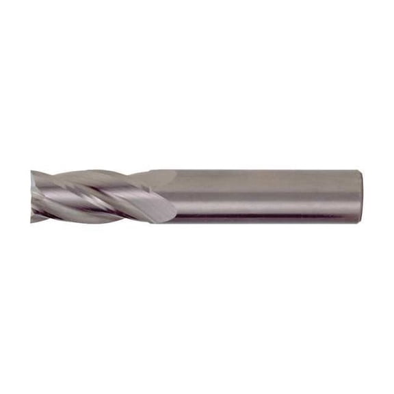 Cleveland Corner Radius End Mill, 0.25 in, Carbide C81853