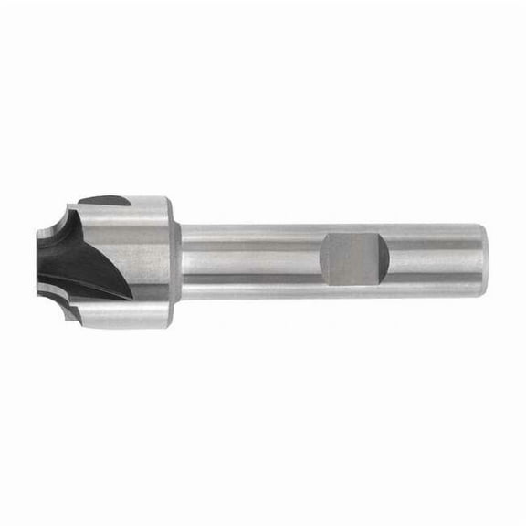 Cleveland Corner Rounding End Mill, 1 in, HSS C75379