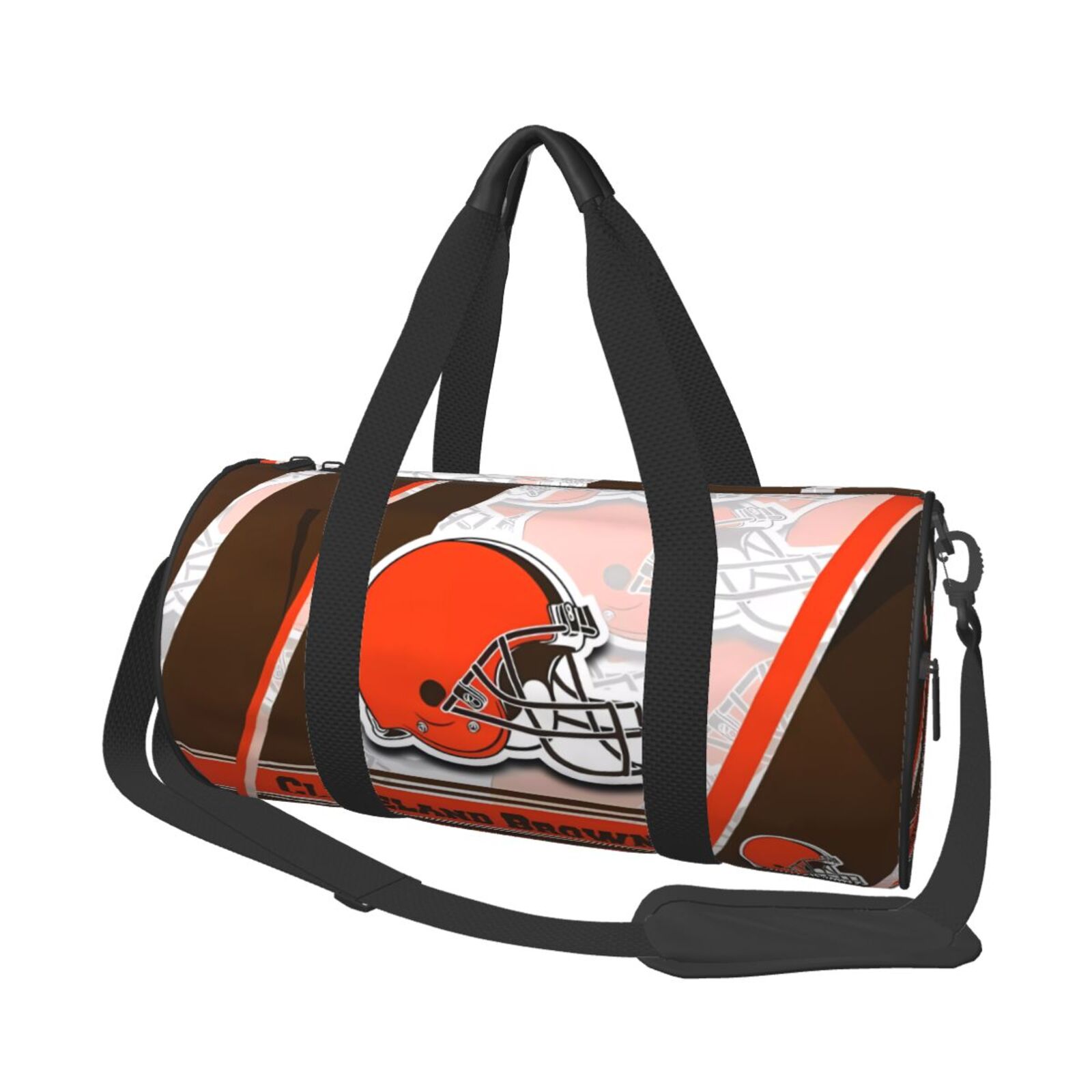 Cleveland Nylon Overnight Duffel Bag | 18"L X 13"H X 11"W, Separate Shoe Compartment, Travel Weekender