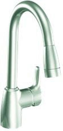 Cleveland Faucet Group Baystone One Handle Pullout Kitchen Faucet, Classic Stainless Steel, Lead Free