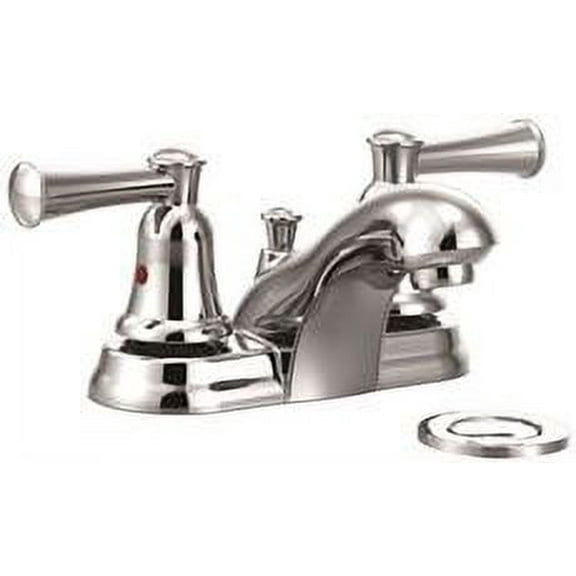 Cleveland Faucet Group Capstone Bathroom Faucet Two Handle, Chrome, 1.2 Gpm, Lead Free