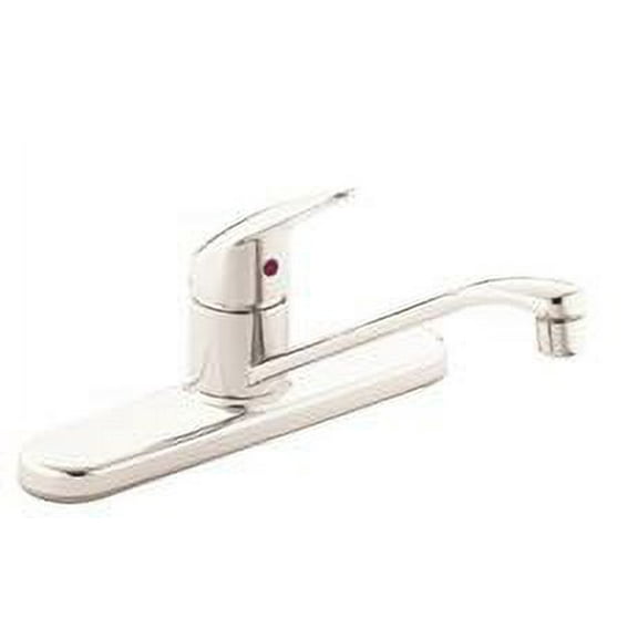 Cleveland Faucet Group Kitchen Faucet Lever Handle Lead Free Chrome Less Spray
