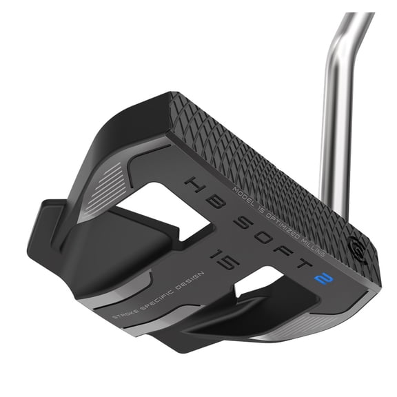 Cleveland Golf HB Soft 2 Black Putter Model #15 35" [Oversize Grip]