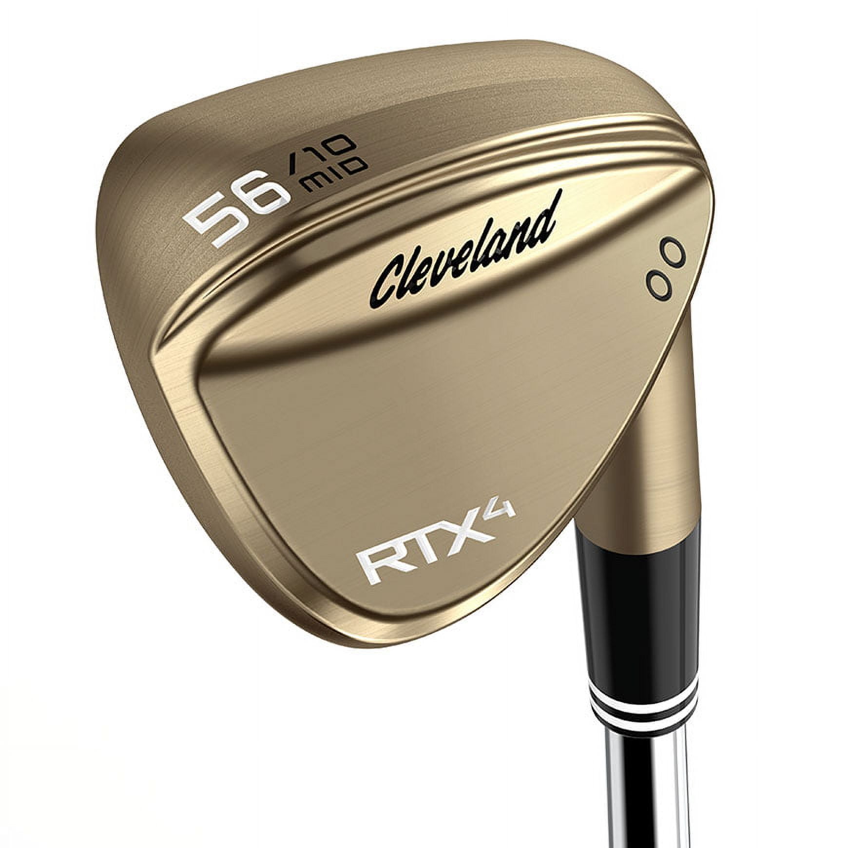 Cleveland Golf RTX-4 Tour Raw Golf Wedge (52 Degrees, Mid Bounce)