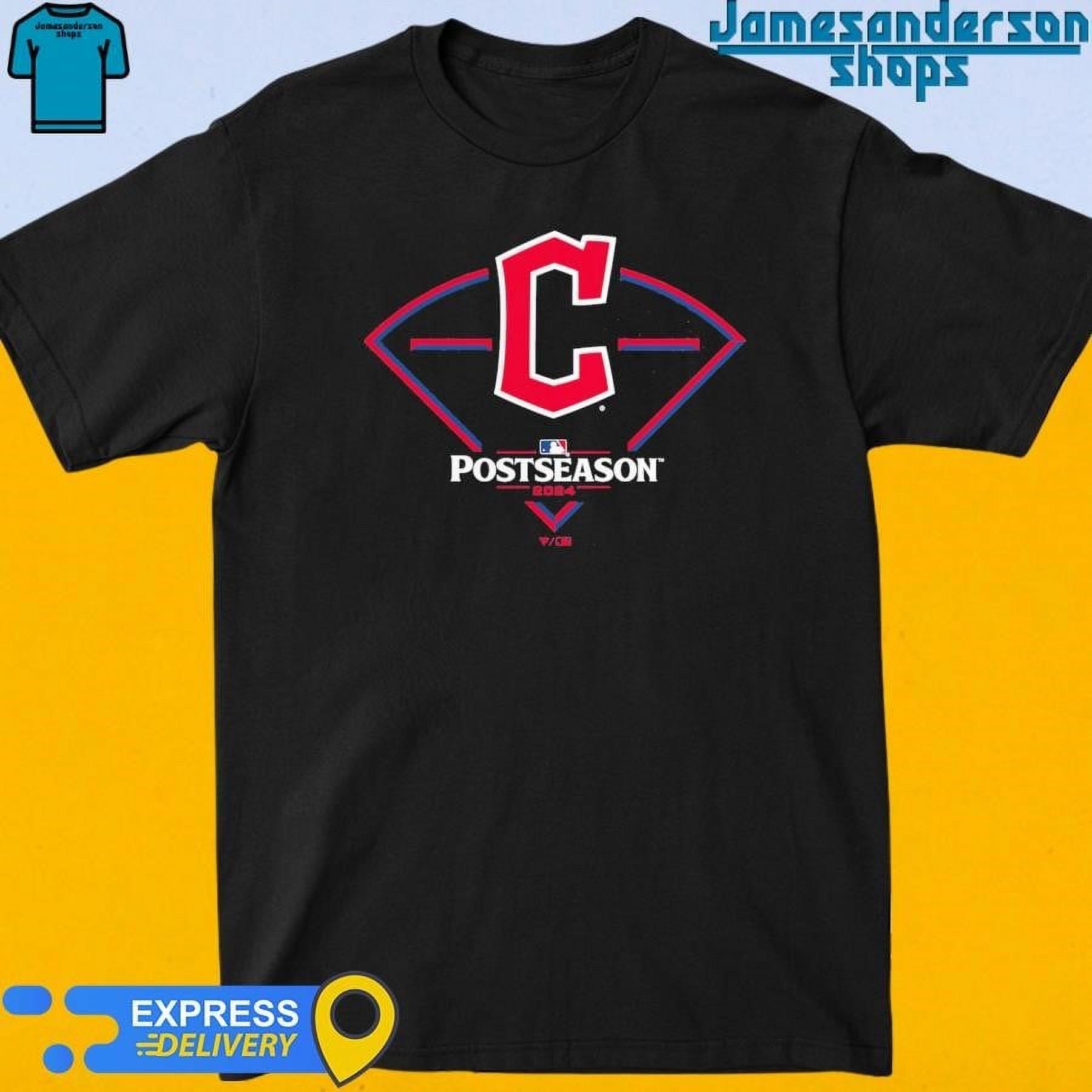 Cleveland Guardians 2024 Mlb Postseason Around The Horn Tshirt